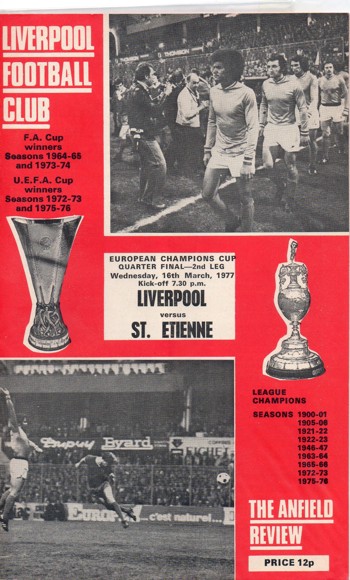 Match programme